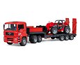 MAN TGA vrachtwagen met aanhanger en verreiker - Bruder 2774