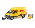 MB Sprinter DHL met chauffeur - Bruder 2671