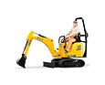 JCB 8010 CTS micro-graafmachine met figuur - Bruder 62002