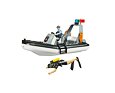 Politieboot met zwaailicht, figuren en accessoires - Bruder 62733