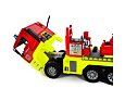 MAN vrachtwagen met brandladder en werkende brandweerwagen - Bruder 1760