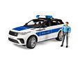 Range Rover Velar politievoertuig met politieagent - Bruder 2890
