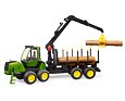 John Deere 1210E bosbouwtrekker - Bruder 2133