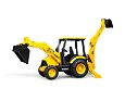 JCB MIDI CX trekker met voorlader en bak - Bruder 2427