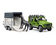 Land Rover Defender met paardendrager - Bruder 2592