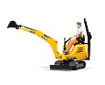 JCB 8010 CTS micro-graafmachine met figuur - Bruder 62002