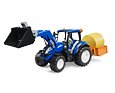 New Holland T5.120 met voorlader, kipbak en vorken - Bruder 2187