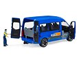 MB Sprinter minibus met chauffeur - Bruder 2681