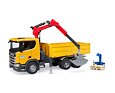 Scania vrachtwagen met arm - Bruder 3551