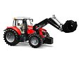 Massey Ferguson 7624 trekker met voorlader - BRUDER 3047