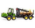 John Deere 1210E bosbouwtrekker - Bruder 2133