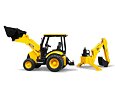 JCB MIDI CX trekker met voorlader en bak - Bruder 2427
