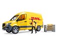 MB Sprinter DHL met chauffeur - Bruder 2671