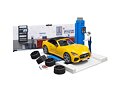 Tankstation, roadster en monteur - Bruder 62110