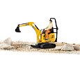 JCB 8010 CTS micro-graafmachine met figuur - Bruder 62002