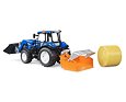 New Holland T5.120 met voorlader, kipbak en vorken - Bruder 2187