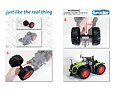 Achteras voor Claas Xerion - Bruder 43016