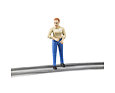 Vrouwenfiguur met blauwe broek - Bruder 60408
