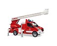 Mercedes-Benz Sprinter brandweerwagen met ladder en zwaailicht - Bruder 2673