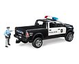 Politieauto RAM 2500 met politieagent - Bruder 2505