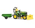 John Deere X949 tuintrekker met figuur - Bruder 62104