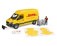 MB Sprinter DHL met chauffeur - Bruder 2671