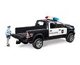 Politieauto RAM 2500 met politieagent - Bruder 2505