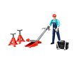 Monteur (reparateur) met werkplaatsgereedschap - Bruder 62100