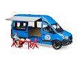 MB Sprinter Camper met chauffeur - Bruder 2684