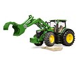 John Deere 7R 350 trekker met voorlader - Bruder 3151