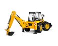 JCB 5CX ECO tractor graafmachine - Bruder 2454