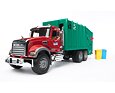 MACK Granieten vuilniswagen - Bruder 2812