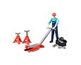 Monteur (reparateur) met werkplaatsgereedschap - Bruder 62100