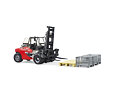 Linde HT 160 vorkheftruck met toebehoren - Bruder 2513