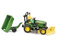 John Deere X949 tuintrekker met figuur - Bruder 62104