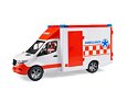 MB Sprinter ambulance met chauffeur - Bruder 2676