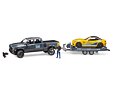 RAM 2500 Power Wagon en Roadster Bruder Racing Team - Bruder 2504