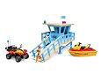 Kustwachttoren met quad, scooter en strandwacht - Bruder 62780