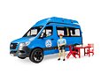 MB Sprinter Camper met chauffeur - Bruder 2684