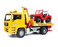 Sleepdienst MAN TGA + JEEP - Bruder 2750