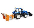 New Holland T5.120 met voorlader, kipbak en vorken - Bruder 2187