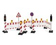 Verkeersveiligheidsset met accessoires voor verkeerslichten - Bruder 62009